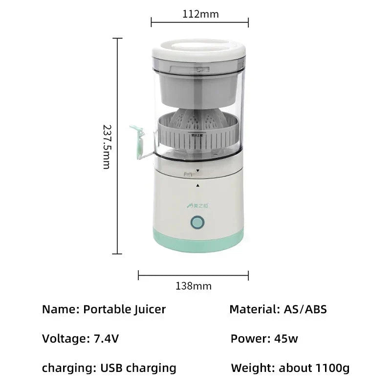 Denx Automatic Fruit Juicer – Fresh Juice Anytime 🍊