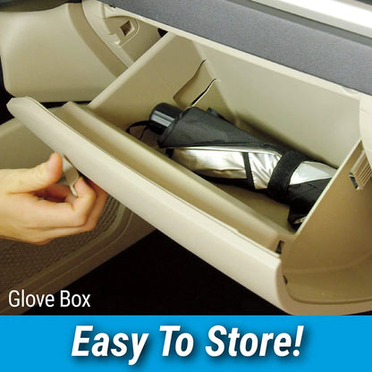 Car Windshield Sun Shade Umbrella (واقي شمس للزجاج الأمامي للسيارة) – Foldable Car Sun Protector