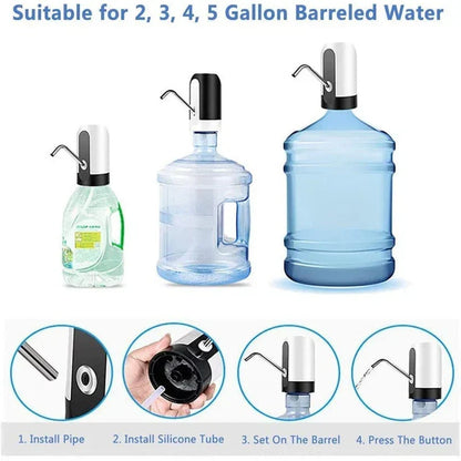Electric Drinking Water Pump – One Button Operation 🖐️