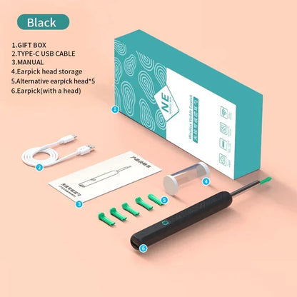 1080P HD Smart Earwax Removal Kit – Safe & Easy Cleaning