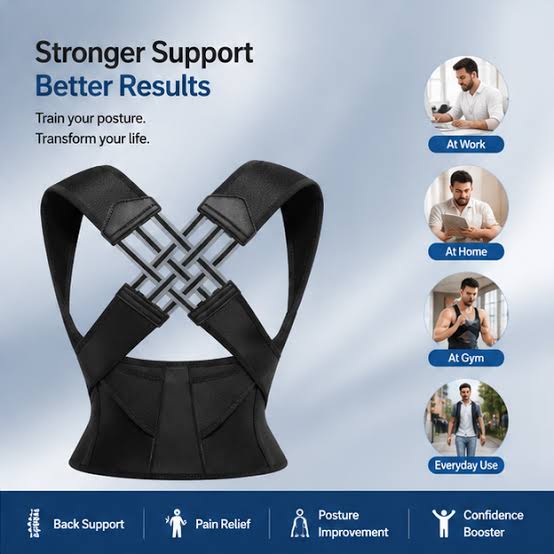 Sports Safety Shaper – Posture Corrector with Widened Straps