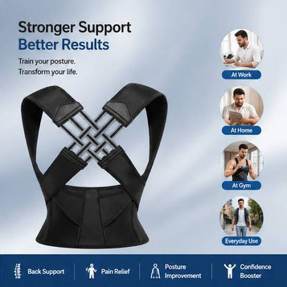 Sports Safety Shaper – Posture Corrector with Widened Straps