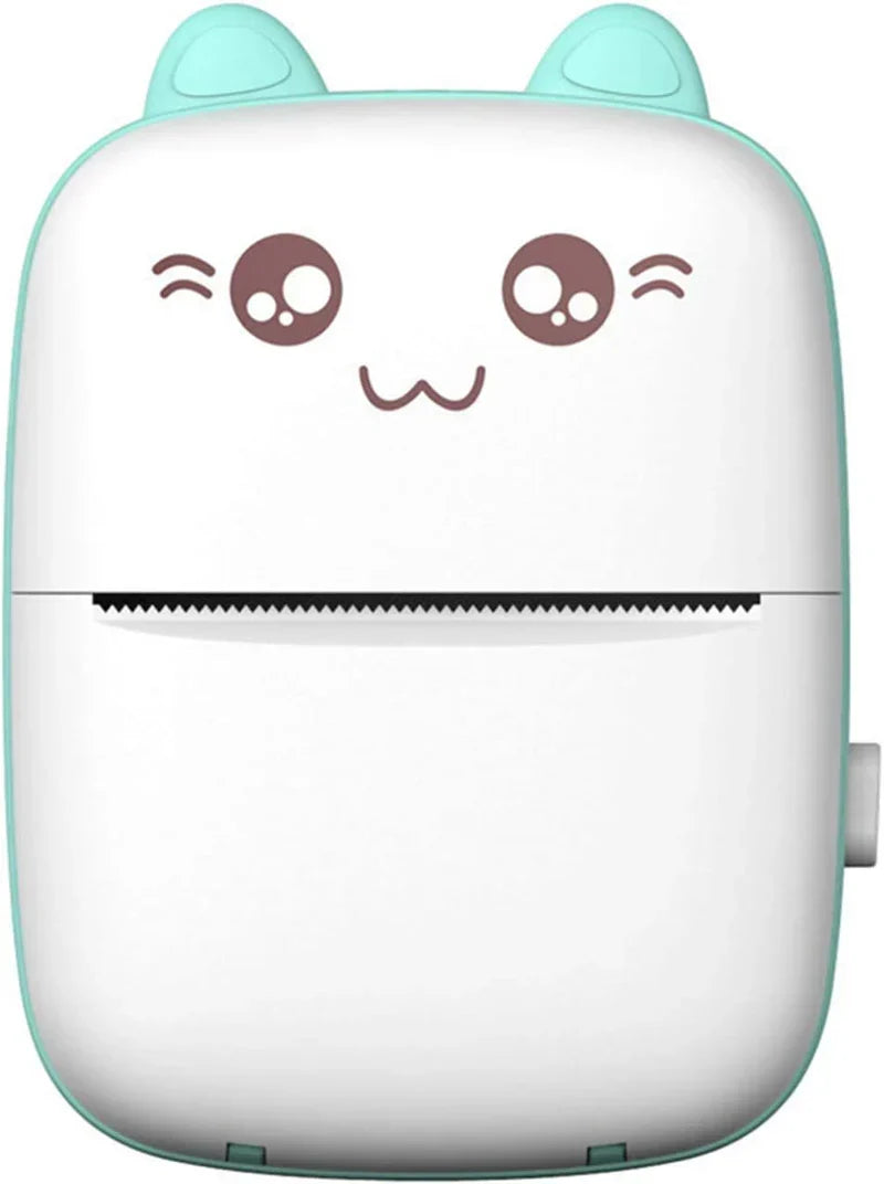 Portable Mini Pocket Printer Bluetooth Thermal Printer for Mobile | Wireless Inkless Printing